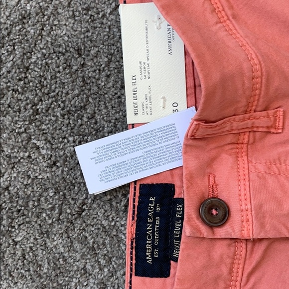 Coral Flex american eagle shorts!!🧡 - Picture 2 of 4